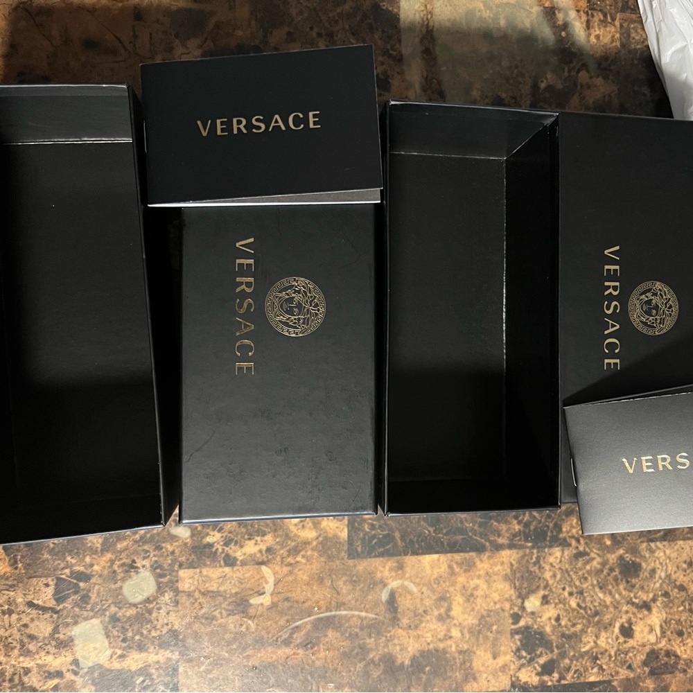 Authentic Versace eyeglass box.